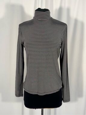 Vintage Polo Jeans Ralph Lauren Striped Turtleneck